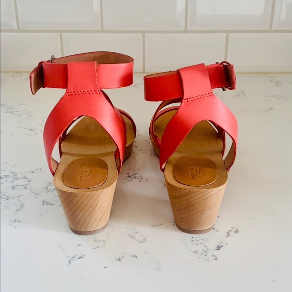 Madewell Coral Color The Jodi Clog - Picture 8 of 16